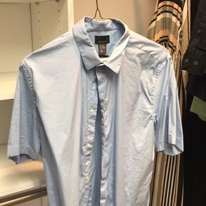 Short sleeve men’s button down